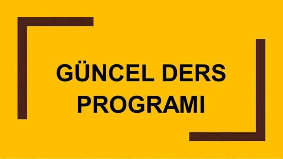 Ders Programımız