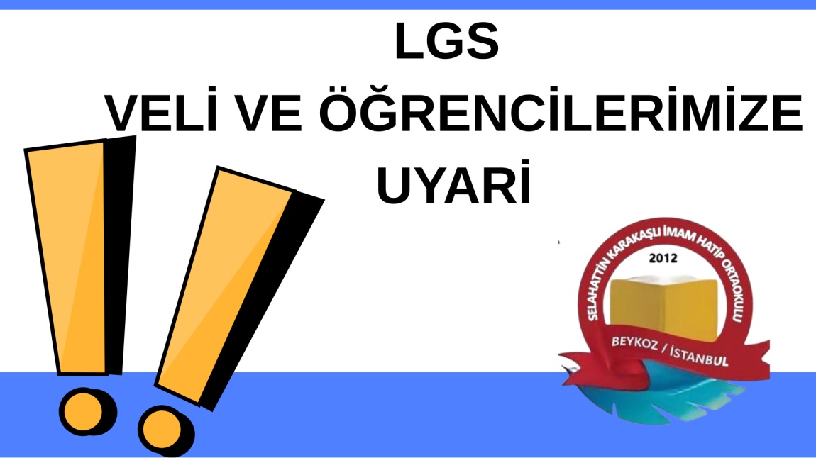 LGS SONRASI ÖNEMLİ BİR HATIRLATMA