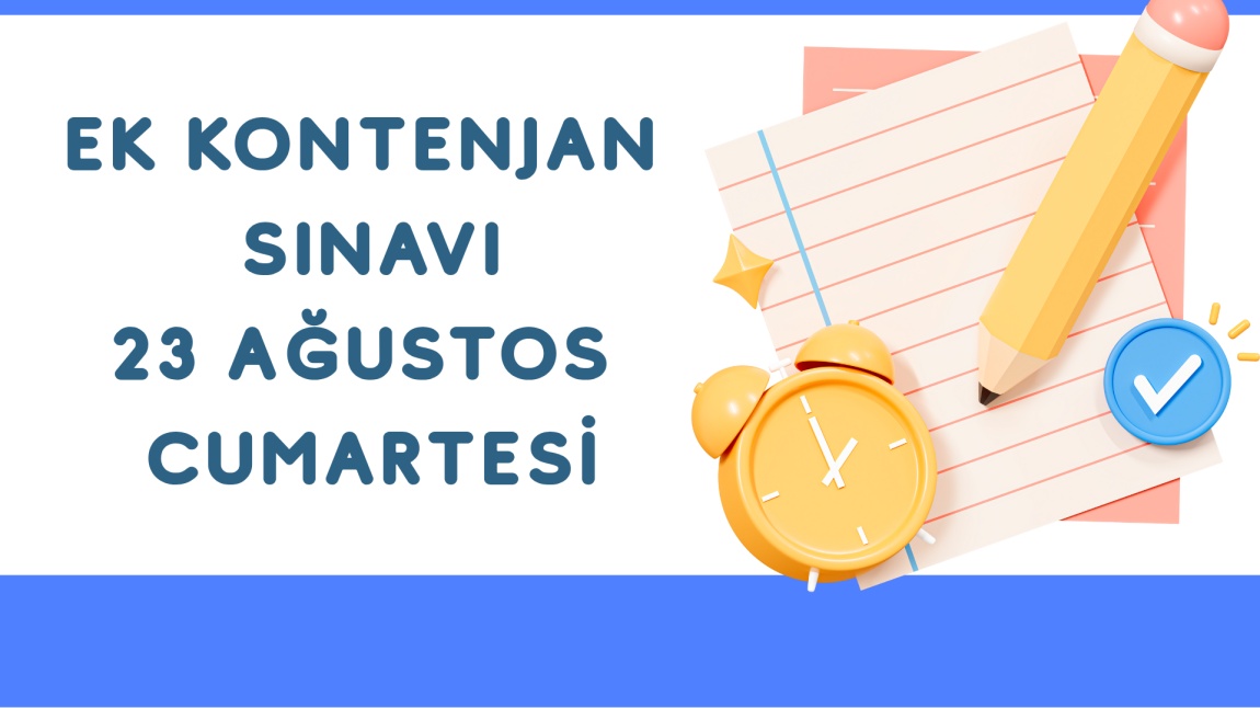Ek Kontanjan Sınavı